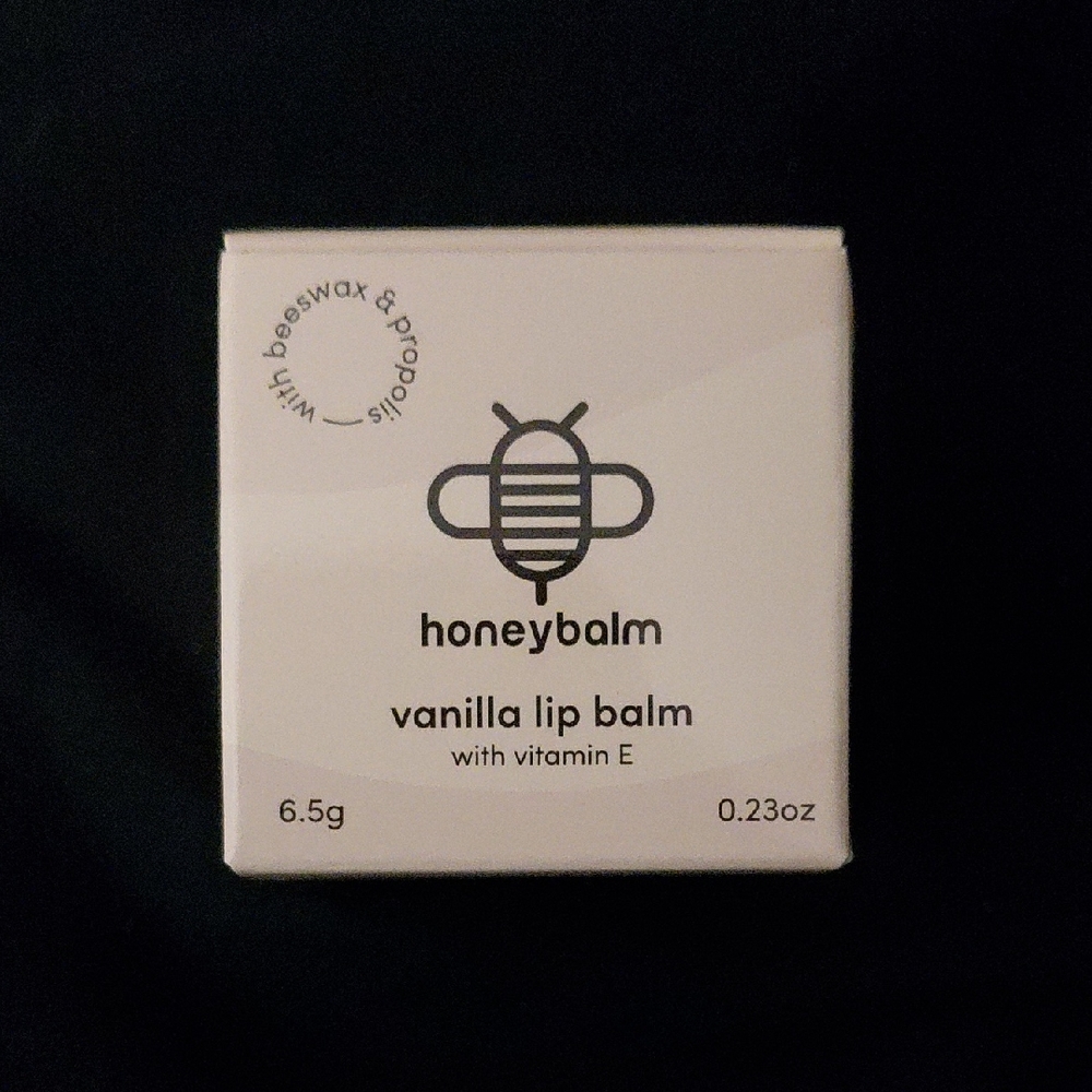 Honeybalm Vanilla Lip Balm NIB